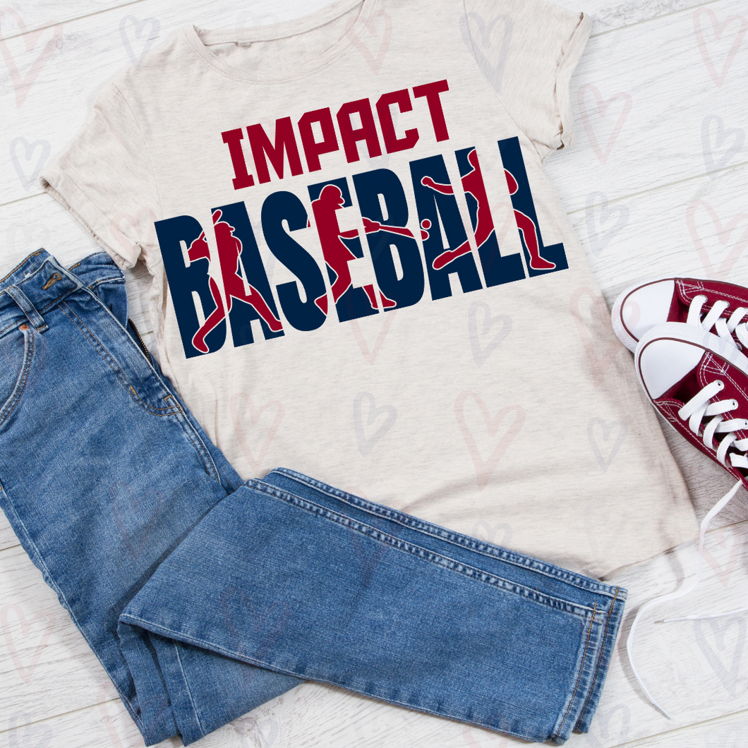 Impact Baseball(Silohuette)