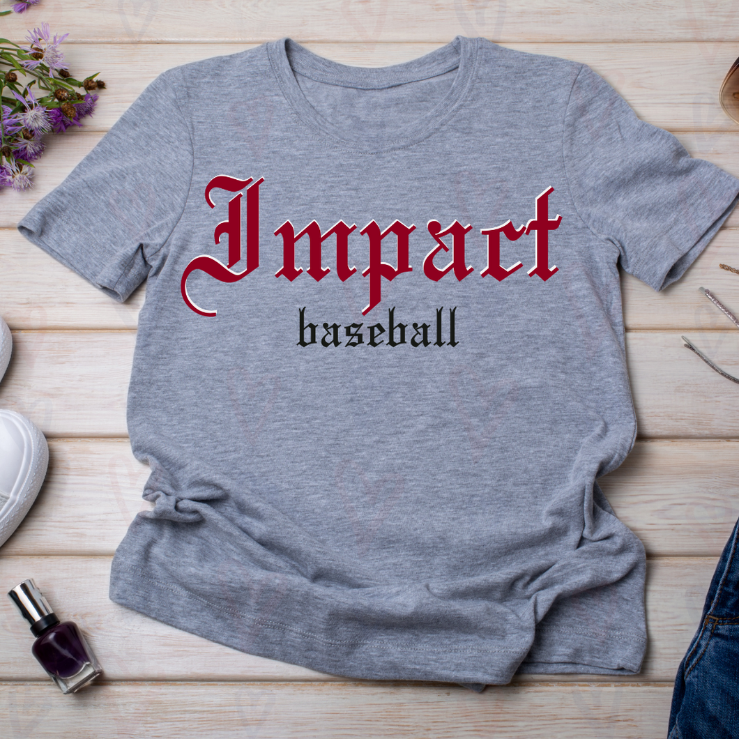 Impact Baseball (Old Fashion Writting)
