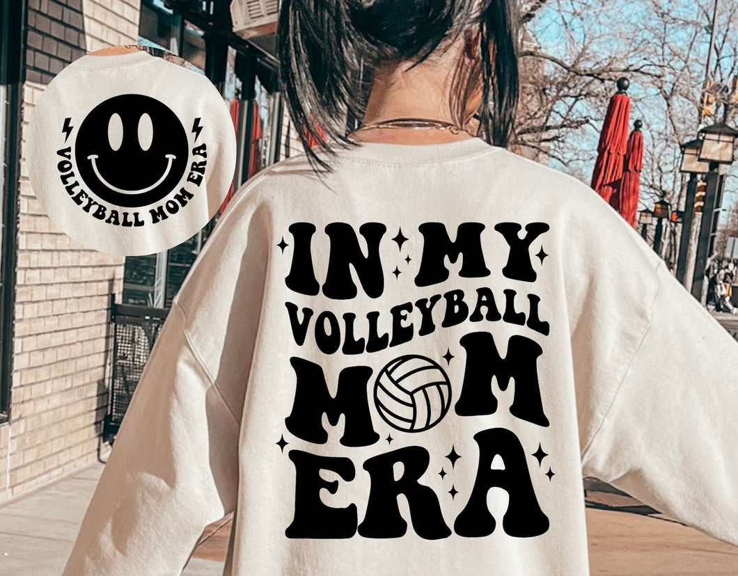 In My Volleyball Mom Eraa Front and Back design