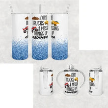 Load image into Gallery viewer, Dirt Truck Mama 20oz Tumbler
