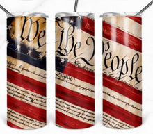Load image into Gallery viewer, We The People 20oz Tumbler
